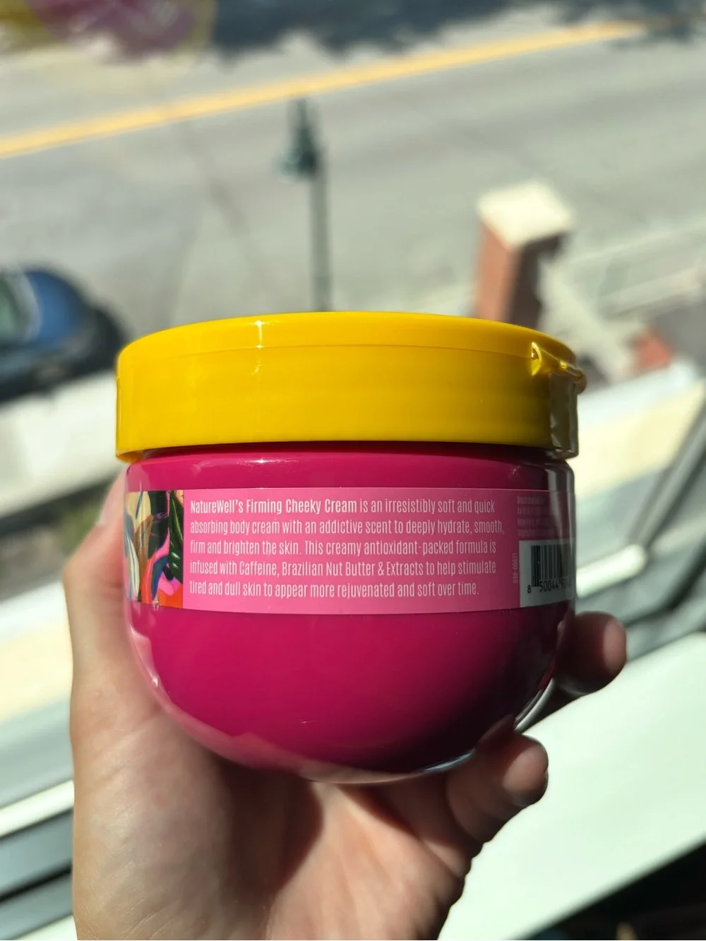 Cheeky Firming Bum Cream Body Butter - Pink & Yellow